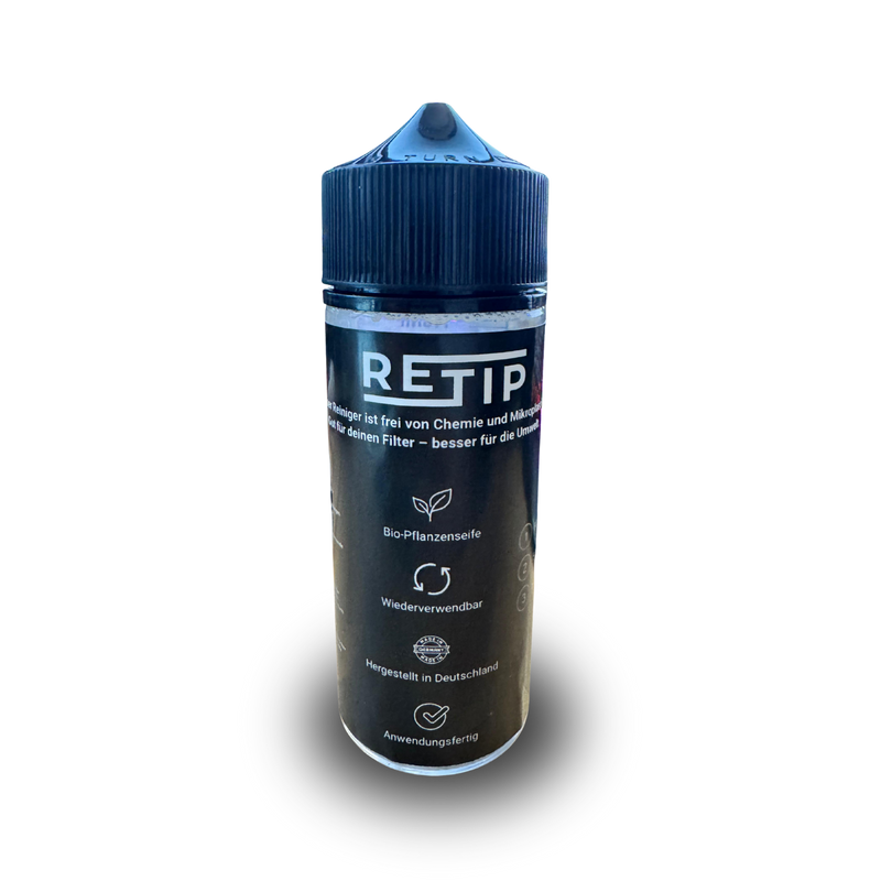RE-Clean | BIO-Reiniger für Edelstahlfilter (120ml/1L)